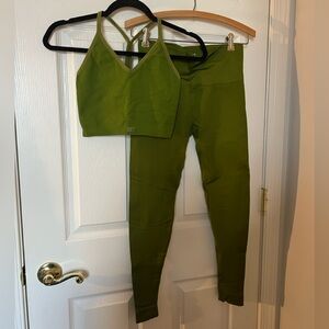 SET Active Forest Green Leggings